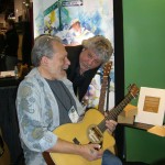 Jorma Kaukonen (left) and Larry Dalton testing  Acoustic Duo